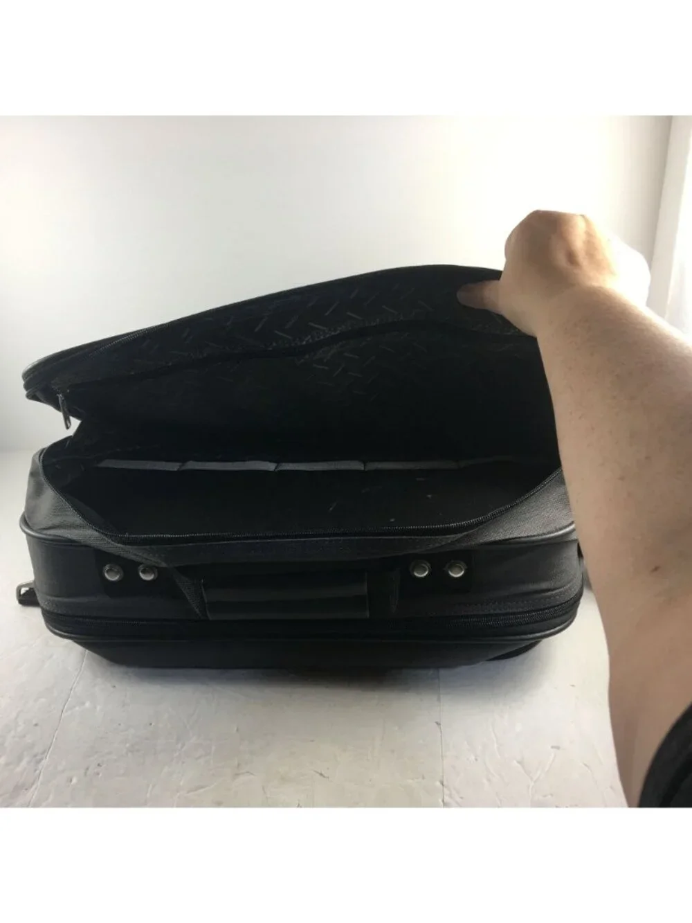 SAMSONITE SHOULDER LAPTOP BAG GRAY BISCAYNE BAY 2 CARRY ON TRAVEL COMPUTER BAG